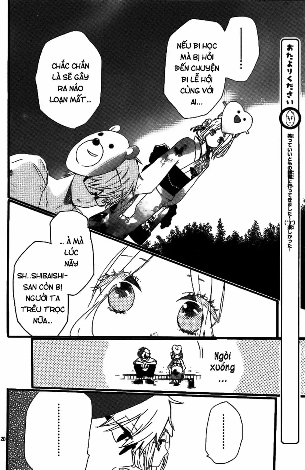 Truyện Tranh Tình Yêu Tuổi Teen Ngọt Ngào - Hibi Chouchou trang 4