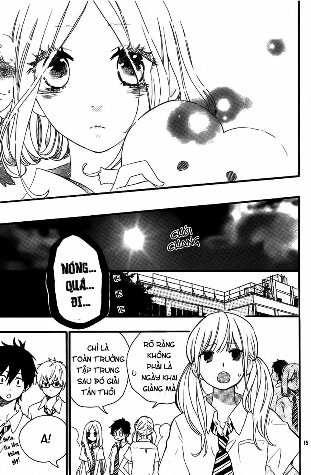 Truyện Tranh Tình Yêu Tuổi Teen Ngọt Ngào - Hibi Chouchou trang 4