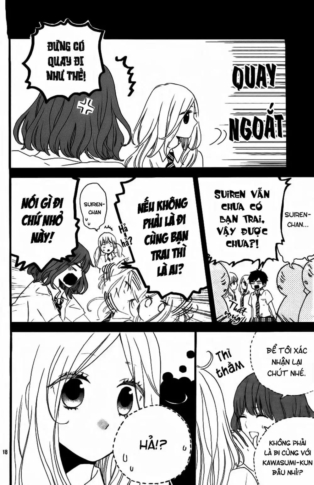 Truyện Tranh Tình Yêu Tuổi Teen Ngọt Ngào - Hibi Chouchou trang 4