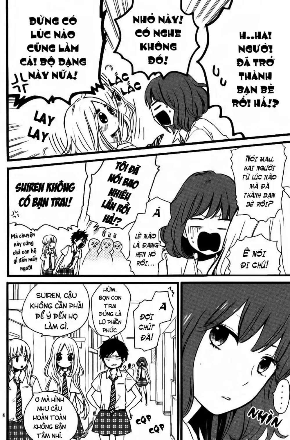 Truyện Tranh Tình Yêu Tuổi Teen Ngọt Ngào - Hibi Chouchou trang 4