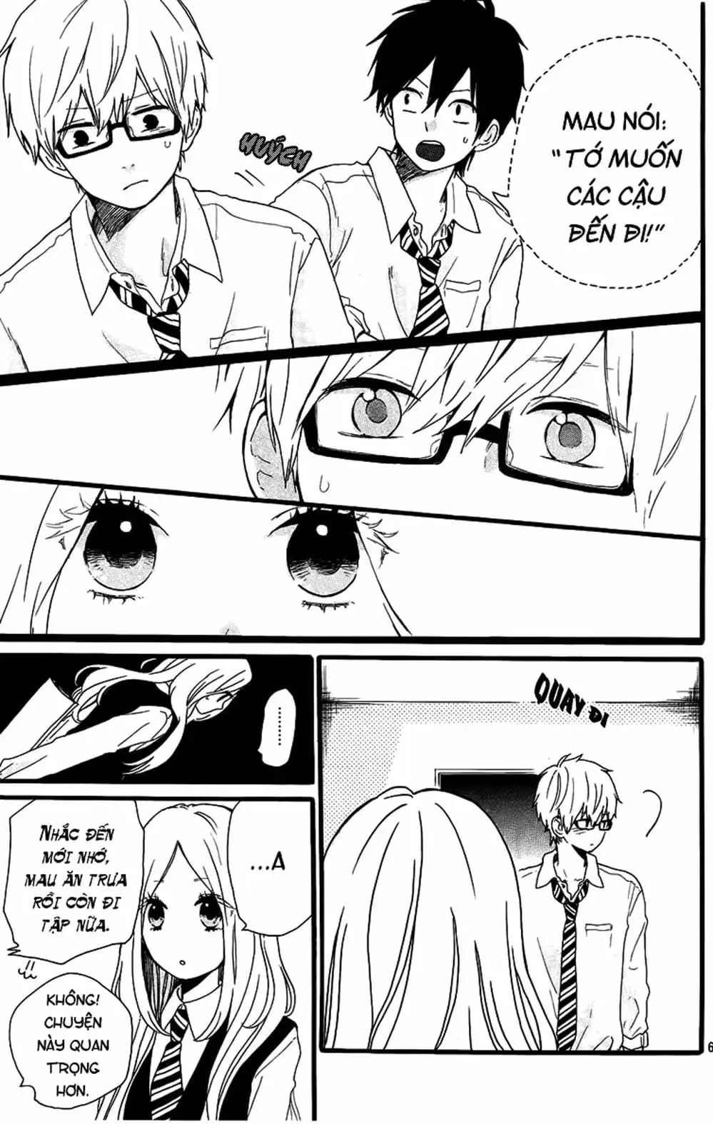 Truyện Tranh Tình Yêu Tuổi Teen Ngọt Ngào - Hibi Chouchou trang 4