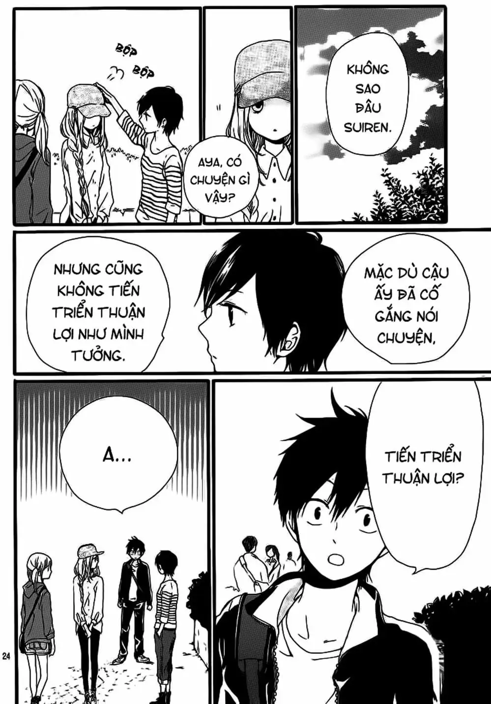 Truyện Tranh Tình Yêu Tuổi Teen Ngọt Ngào - Hibi Chouchou trang 4