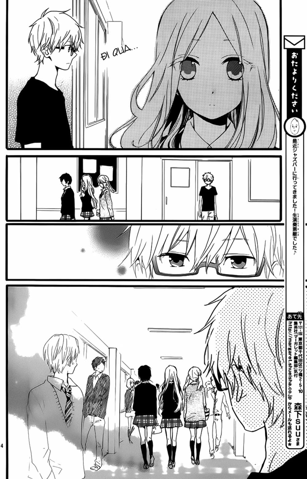 Truyện Tranh Tình Yêu Tuổi Teen Ngọt Ngào - Hibi Chouchou trang 4