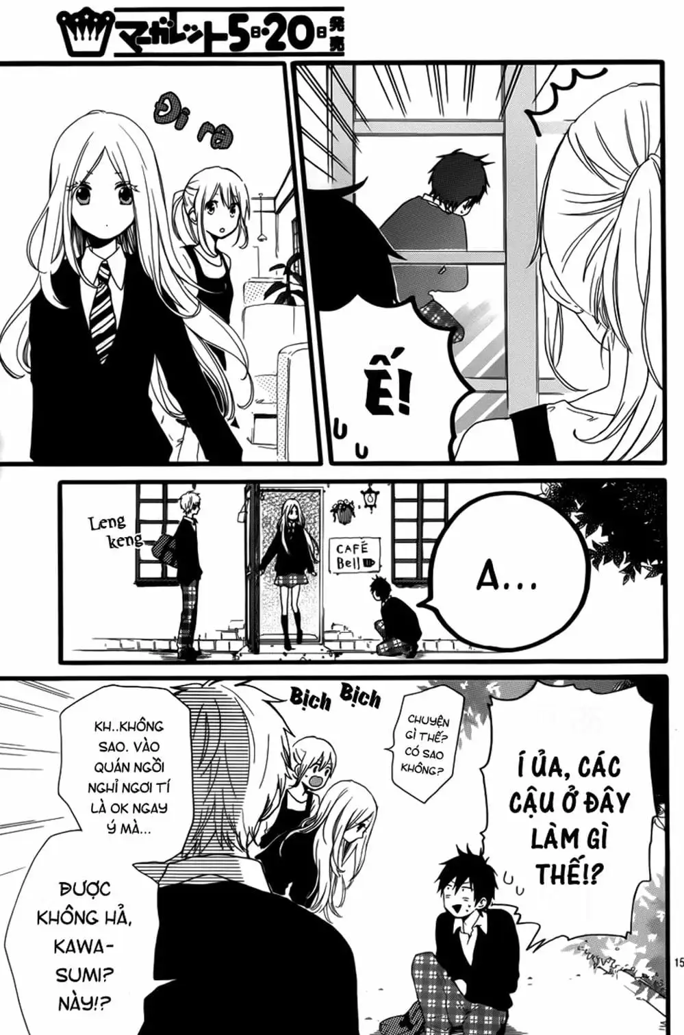 Truyện Tranh Tình Yêu Tuổi Teen Ngọt Ngào - Hibi Chouchou trang 4