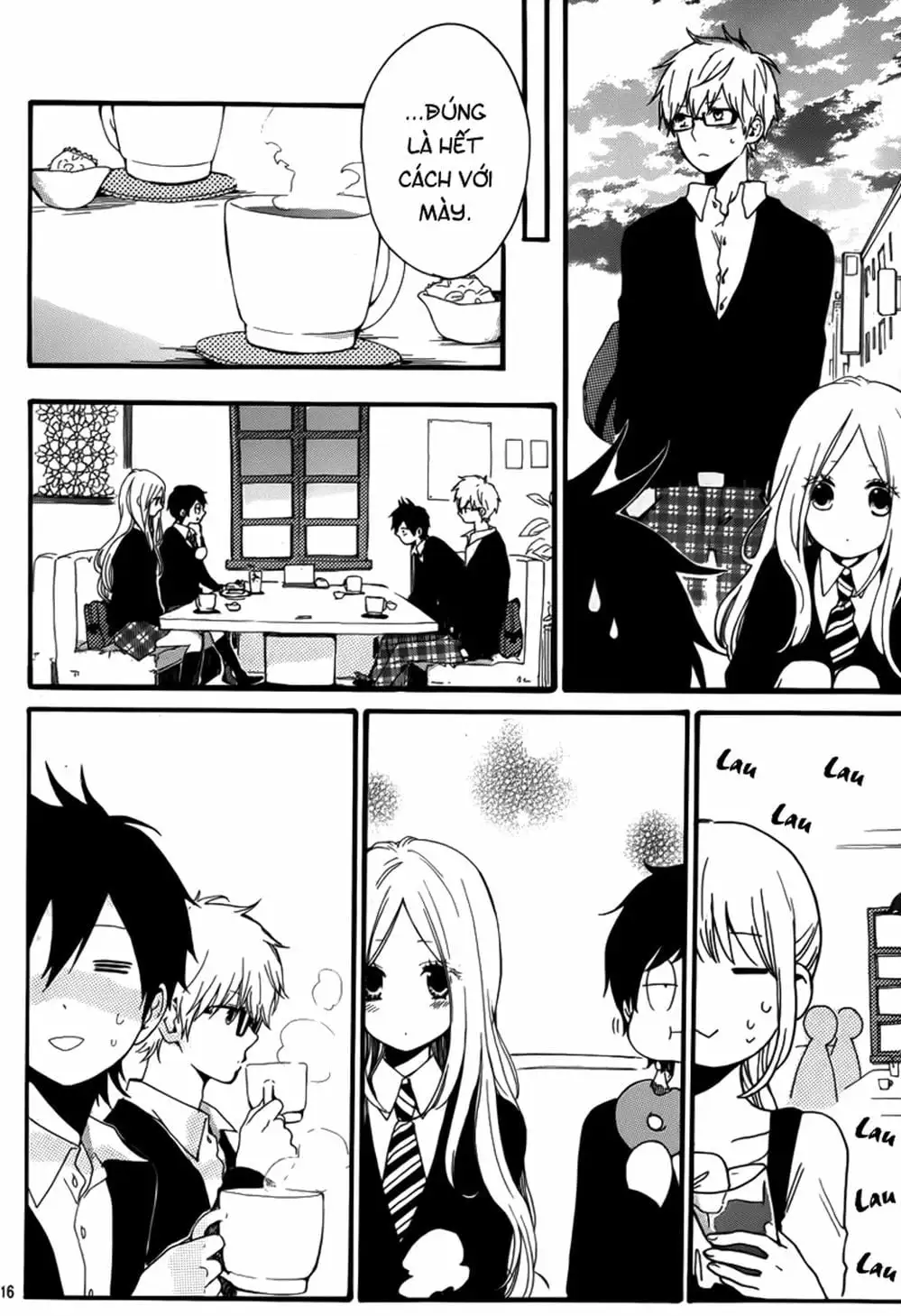 Truyện Tranh Tình Yêu Tuổi Teen Ngọt Ngào - Hibi Chouchou trang 4