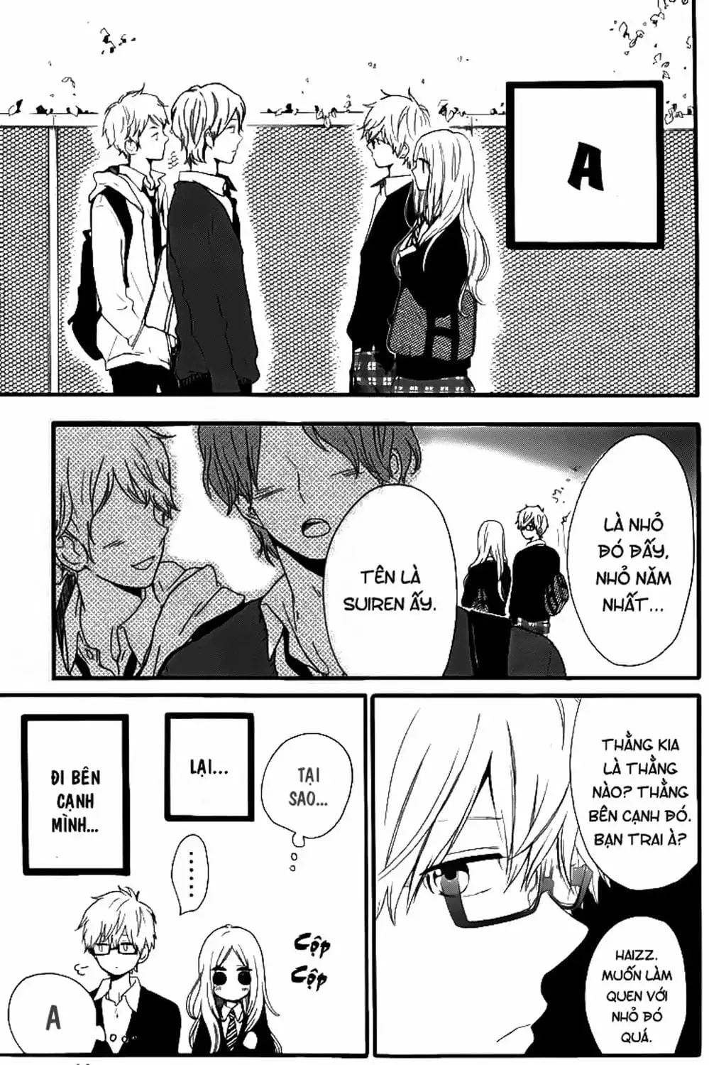 Truyện Tranh Tình Yêu Tuổi Teen Ngọt Ngào - Hibi Chouchou trang 4