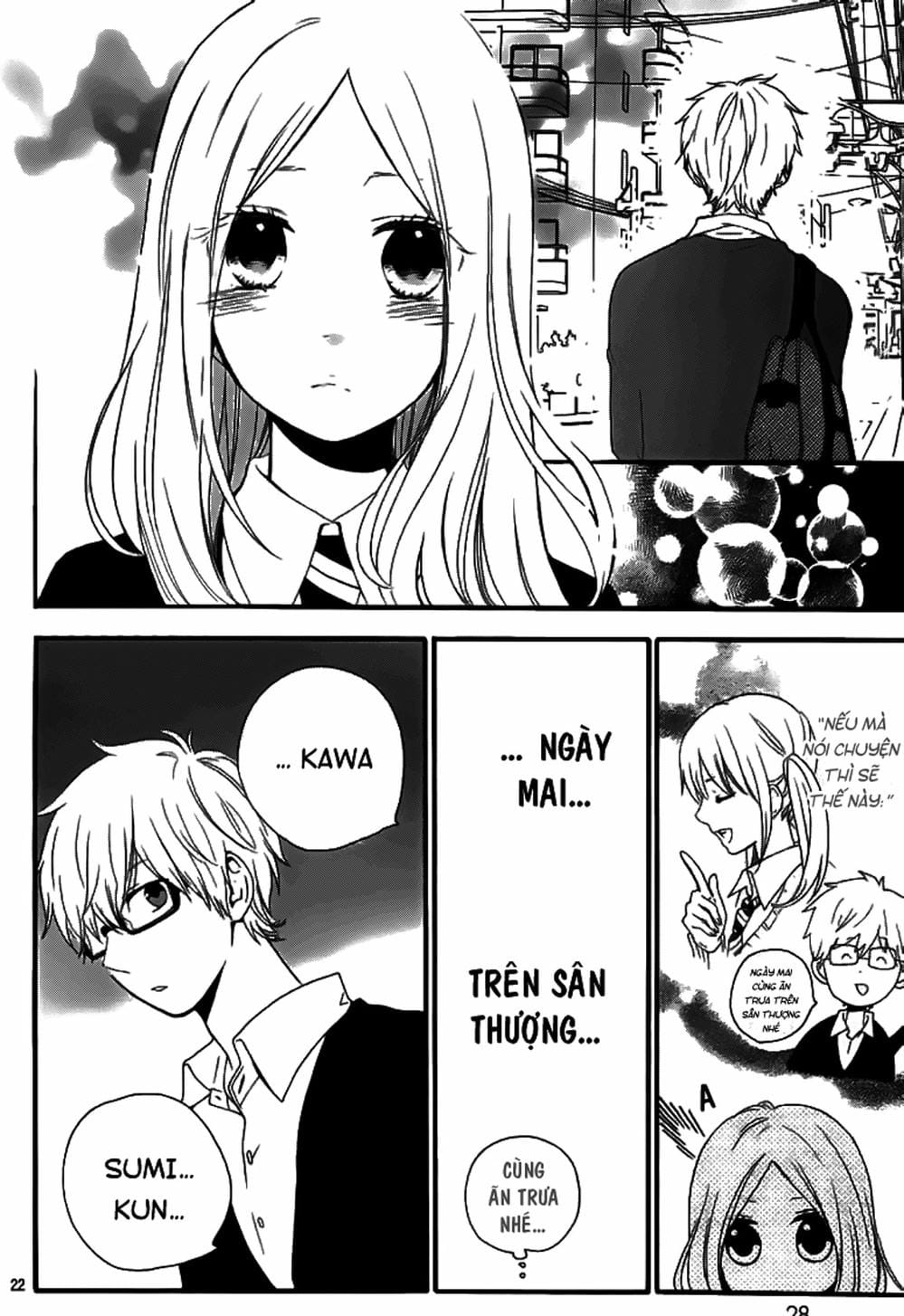 Truyện Tranh Tình Yêu Tuổi Teen Ngọt Ngào - Hibi Chouchou trang 4