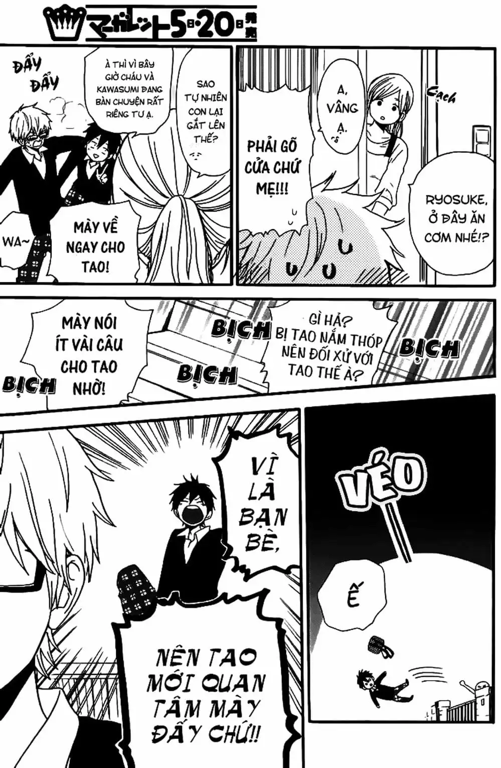 Truyện Tranh Tình Yêu Tuổi Teen Ngọt Ngào - Hibi Chouchou trang 4