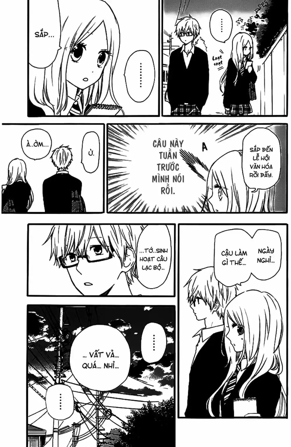 Truyện Tranh Tình Yêu Tuổi Teen Ngọt Ngào - Hibi Chouchou trang 4