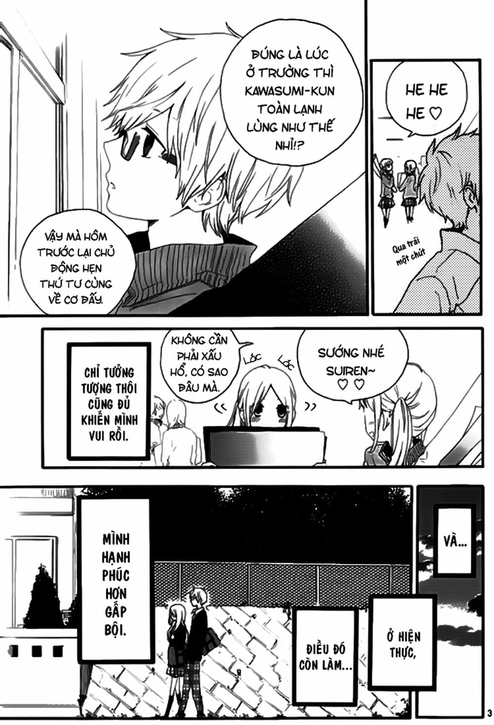 Truyện Tranh Tình Yêu Tuổi Teen Ngọt Ngào - Hibi Chouchou trang 4