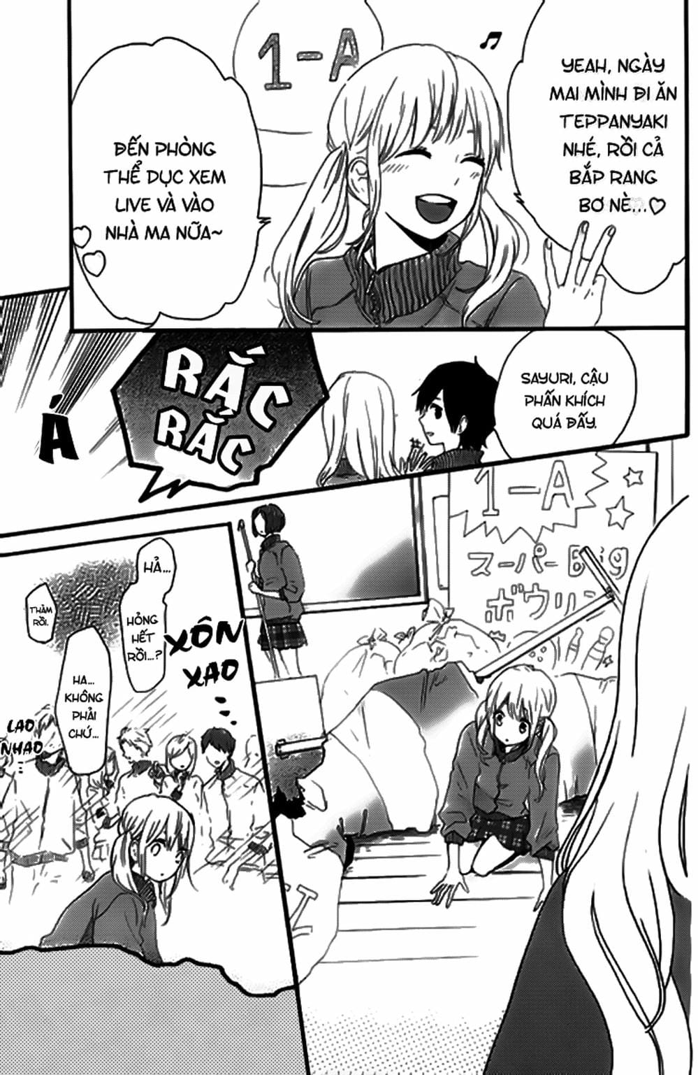 Truyện Tranh Tình Yêu Tuổi Teen Ngọt Ngào - Hibi Chouchou trang 4