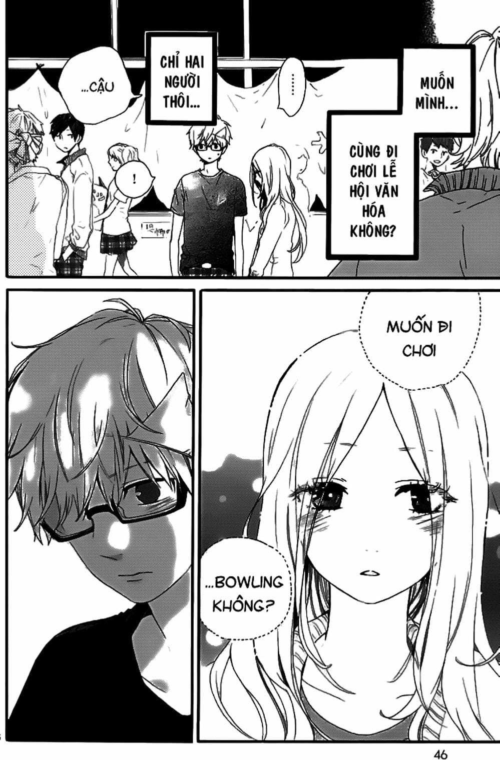 Truyện Tranh Tình Yêu Tuổi Teen Ngọt Ngào - Hibi Chouchou trang 4