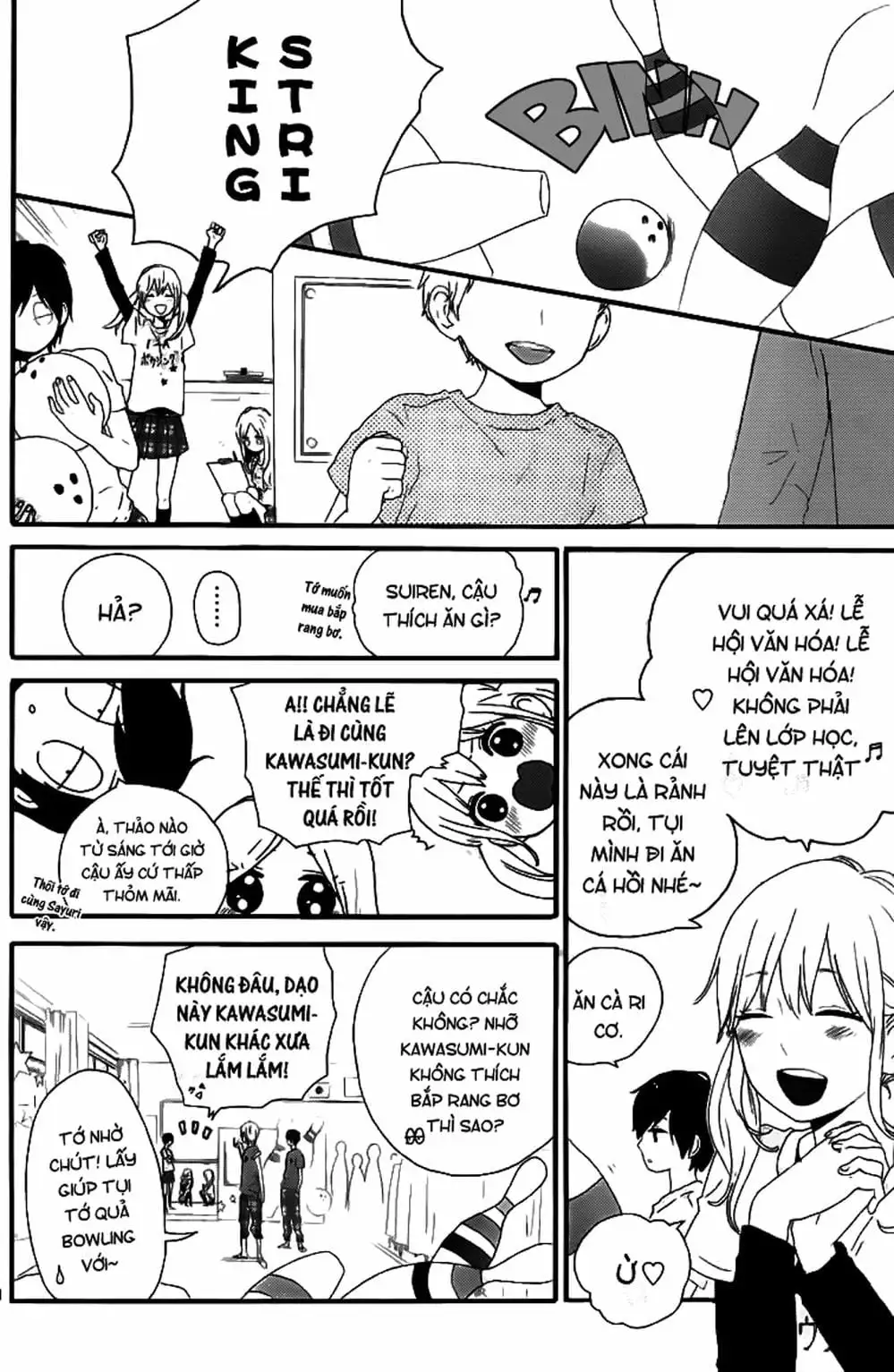 Truyện Tranh Tình Yêu Tuổi Teen Ngọt Ngào - Hibi Chouchou trang 4