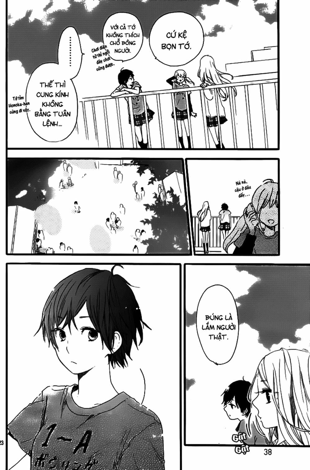 Truyện Tranh Tình Yêu Tuổi Teen Ngọt Ngào - Hibi Chouchou trang 4