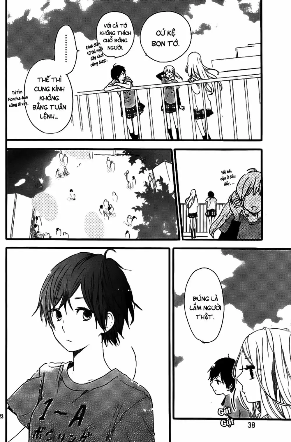 Truyện Tranh Tình Yêu Tuổi Teen Ngọt Ngào - Hibi Chouchou trang 4