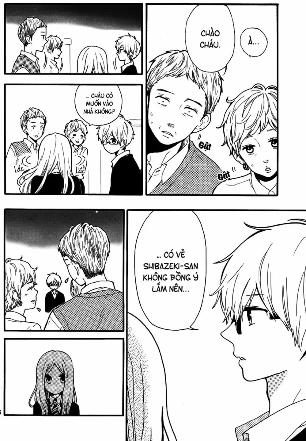 Truyện Tranh Tình Yêu Tuổi Teen Ngọt Ngào - Hibi Chouchou trang 4