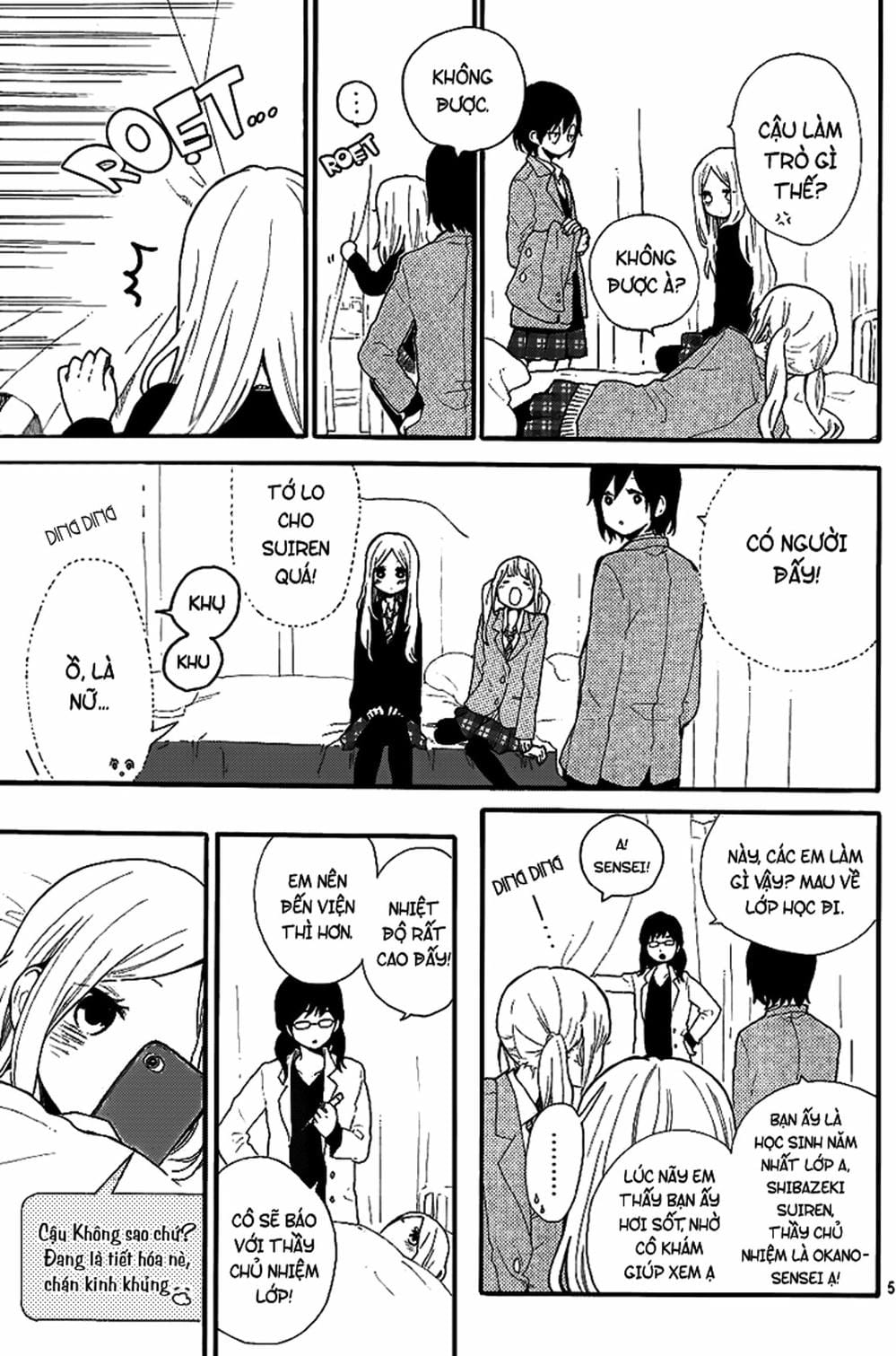 Truyện Tranh Tình Yêu Tuổi Teen Ngọt Ngào - Hibi Chouchou trang 4