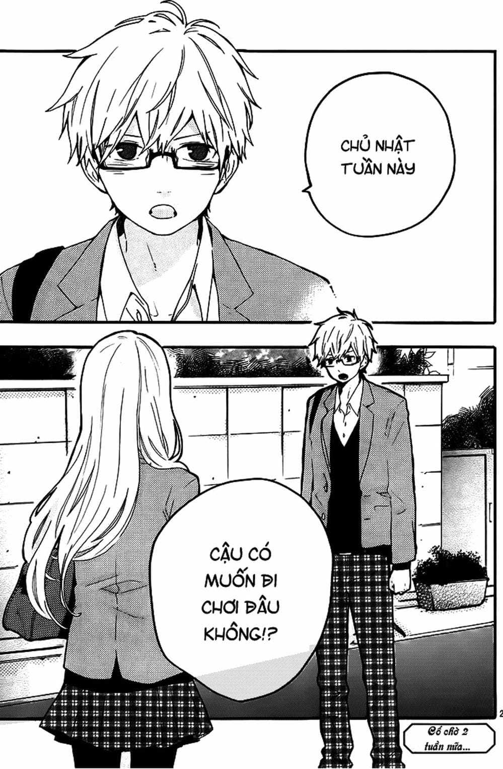 Truyện Tranh Tình Yêu Tuổi Teen Ngọt Ngào - Hibi Chouchou trang 4