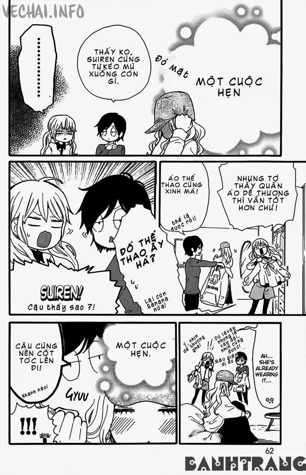 Truyện Tranh Tình Yêu Tuổi Teen Ngọt Ngào - Hibi Chouchou trang 4