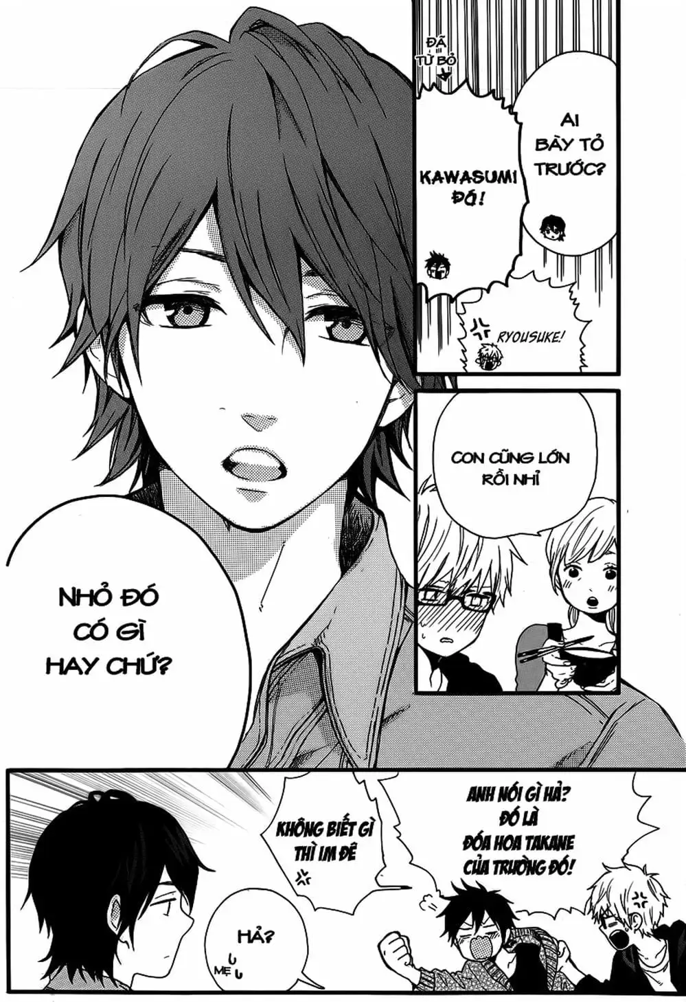 Truyện Tranh Tình Yêu Tuổi Teen Ngọt Ngào - Hibi Chouchou trang 4