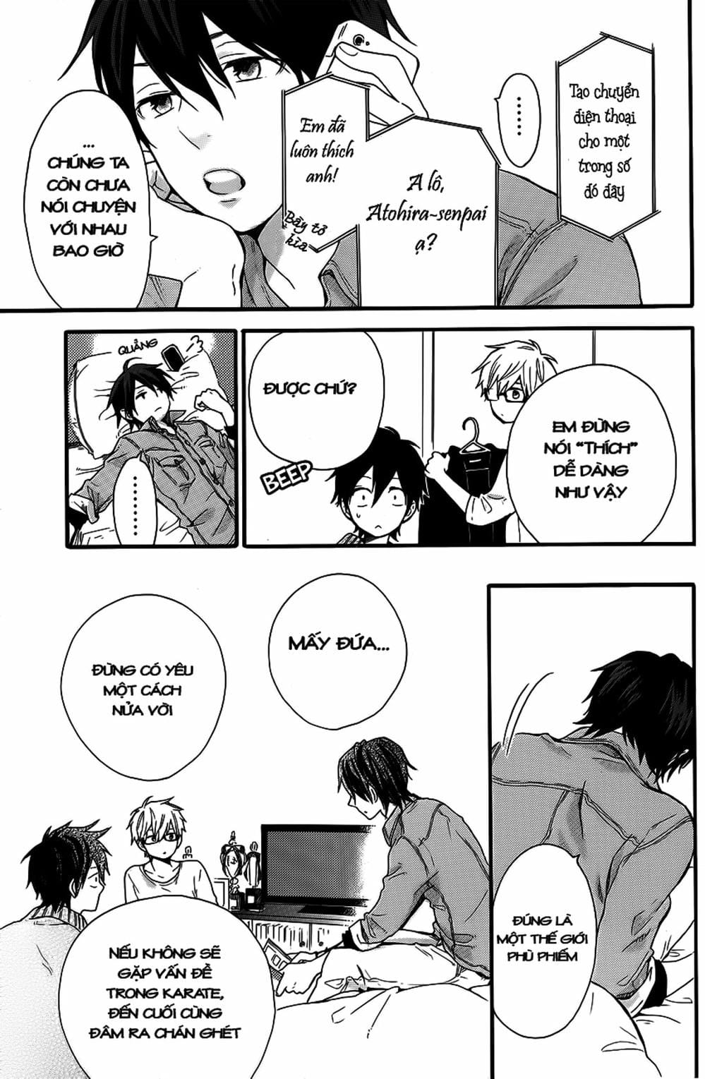 Truyện Tranh Tình Yêu Tuổi Teen Ngọt Ngào - Hibi Chouchou trang 4