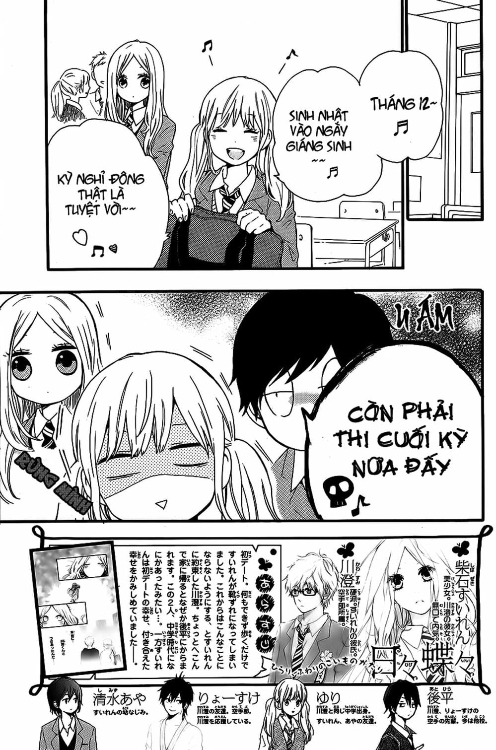 Truyện Tranh Tình Yêu Tuổi Teen Ngọt Ngào - Hibi Chouchou trang 4