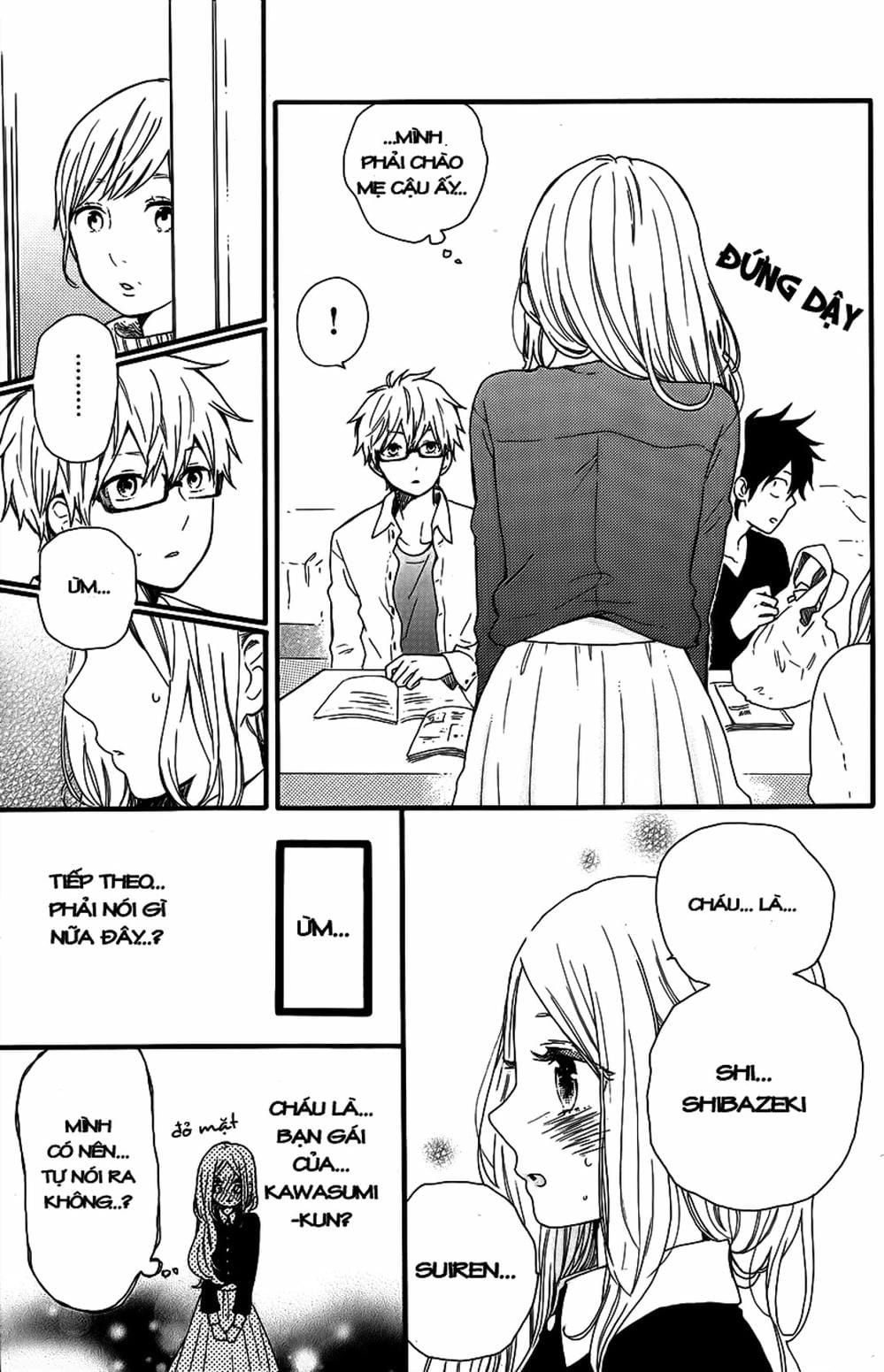 Truyện Tranh Tình Yêu Tuổi Teen Ngọt Ngào - Hibi Chouchou trang 4