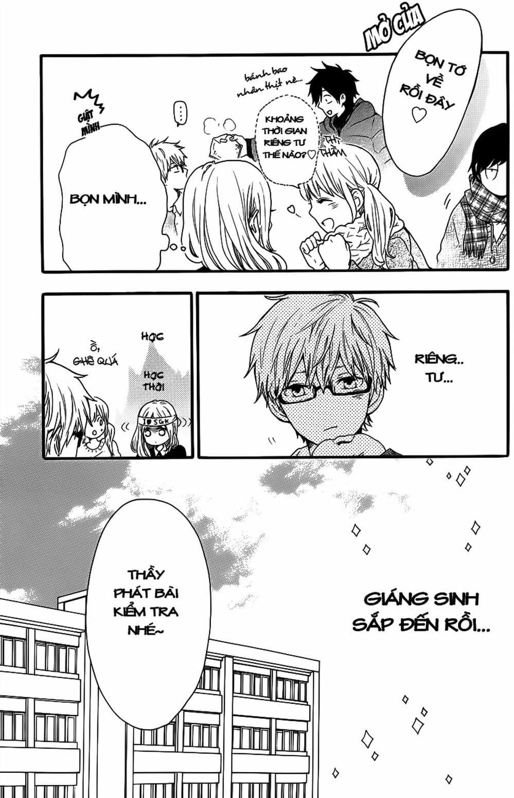 Truyện Tranh Tình Yêu Tuổi Teen Ngọt Ngào - Hibi Chouchou trang 4