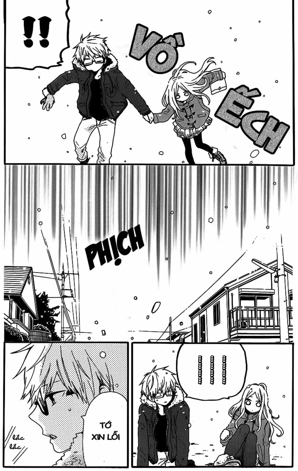 Truyện Tranh Tình Yêu Tuổi Teen Ngọt Ngào - Hibi Chouchou trang 4