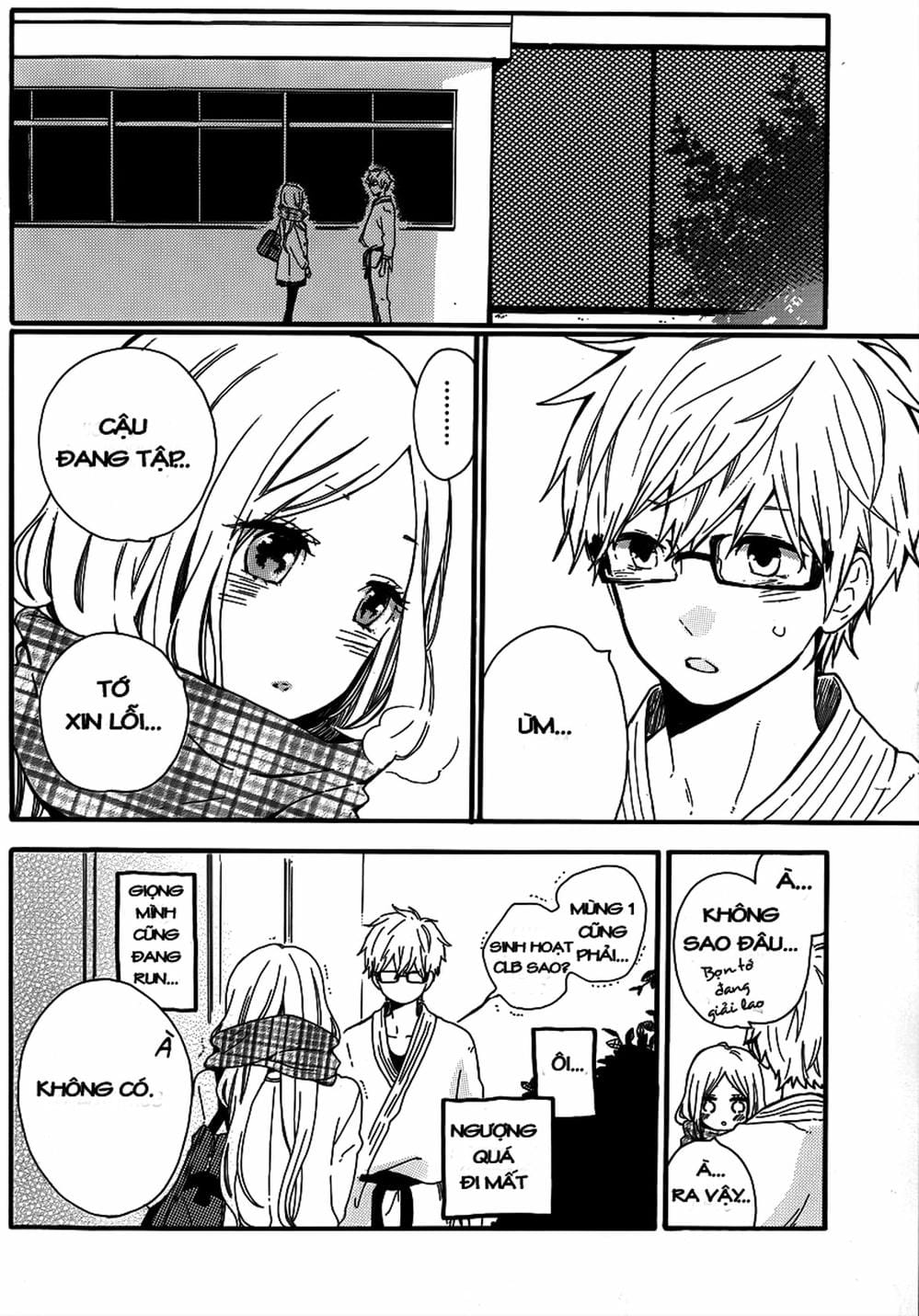 Truyện Tranh Tình Yêu Tuổi Teen Ngọt Ngào - Hibi Chouchou trang 4