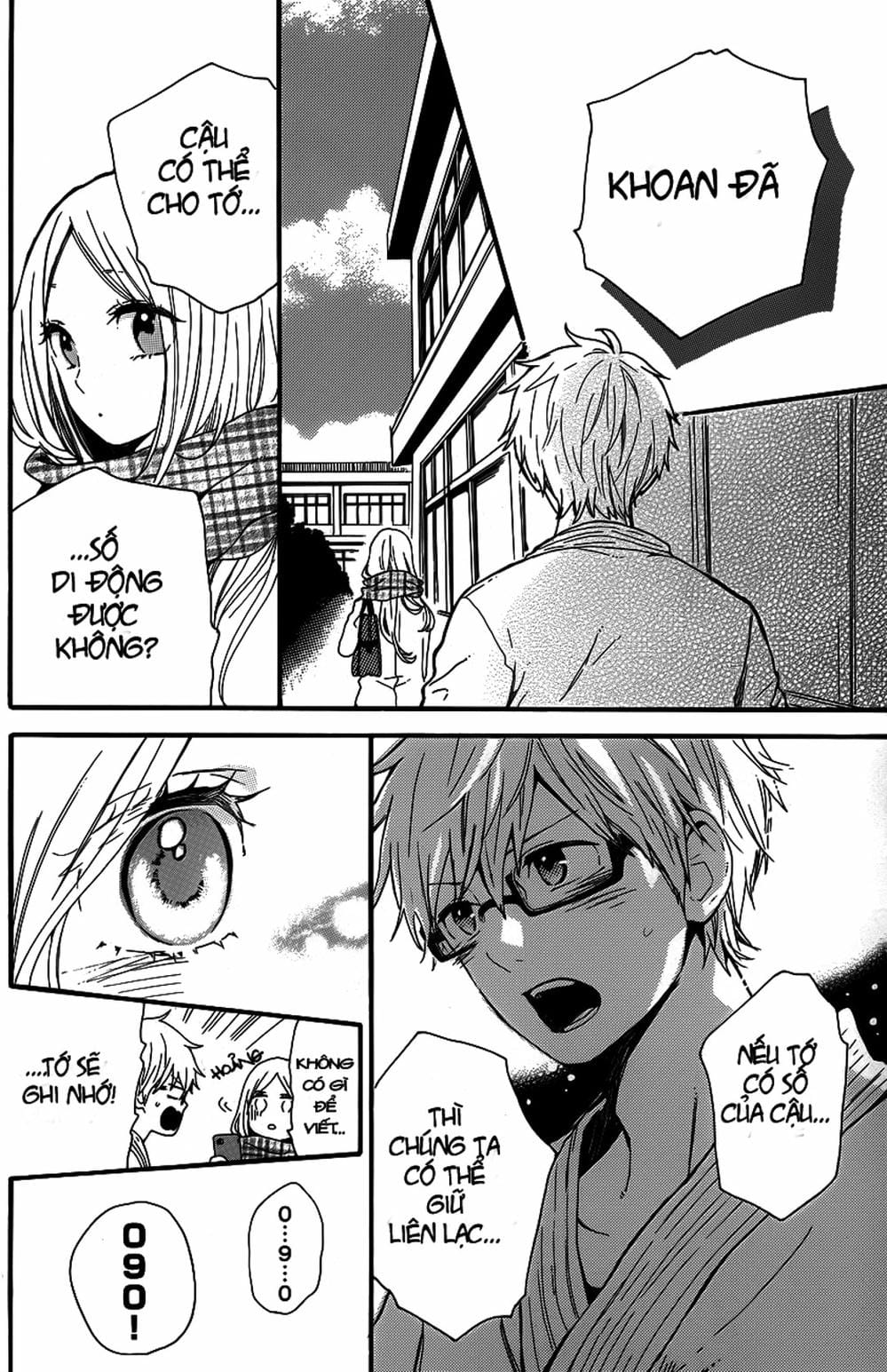 Truyện Tranh Tình Yêu Tuổi Teen Ngọt Ngào - Hibi Chouchou trang 4