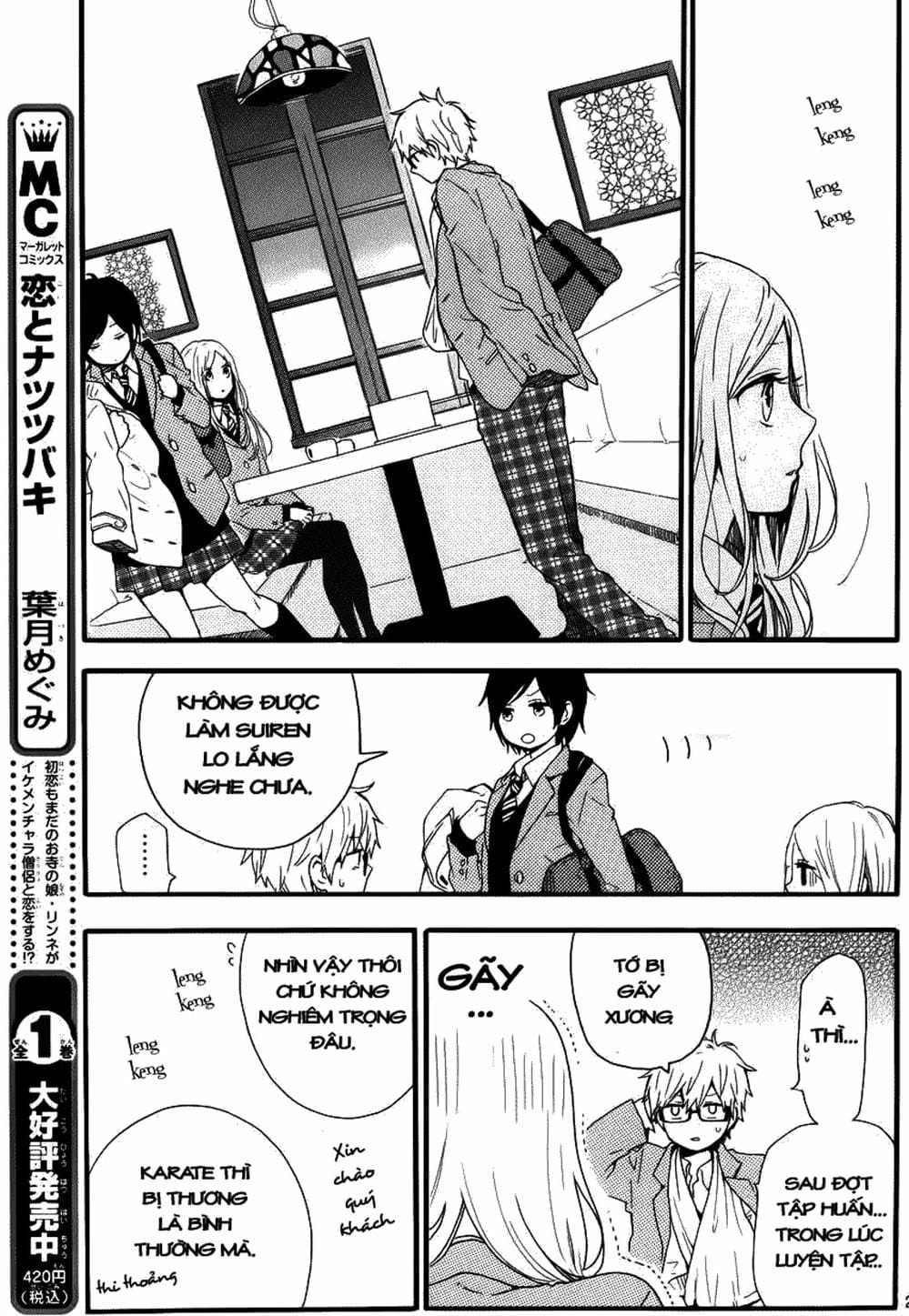 Truyện Tranh Tình Yêu Tuổi Teen Ngọt Ngào - Hibi Chouchou trang 4