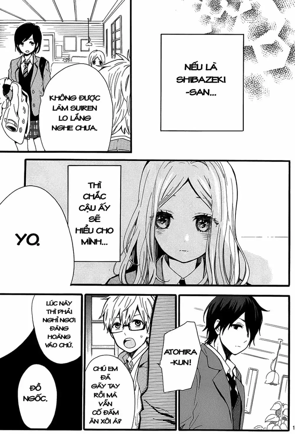 Truyện Tranh Tình Yêu Tuổi Teen Ngọt Ngào - Hibi Chouchou trang 4