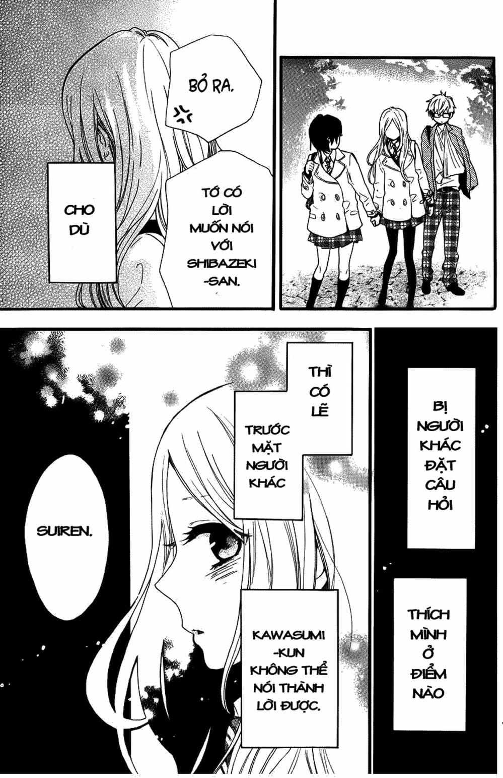 Truyện Tranh Tình Yêu Tuổi Teen Ngọt Ngào - Hibi Chouchou trang 4