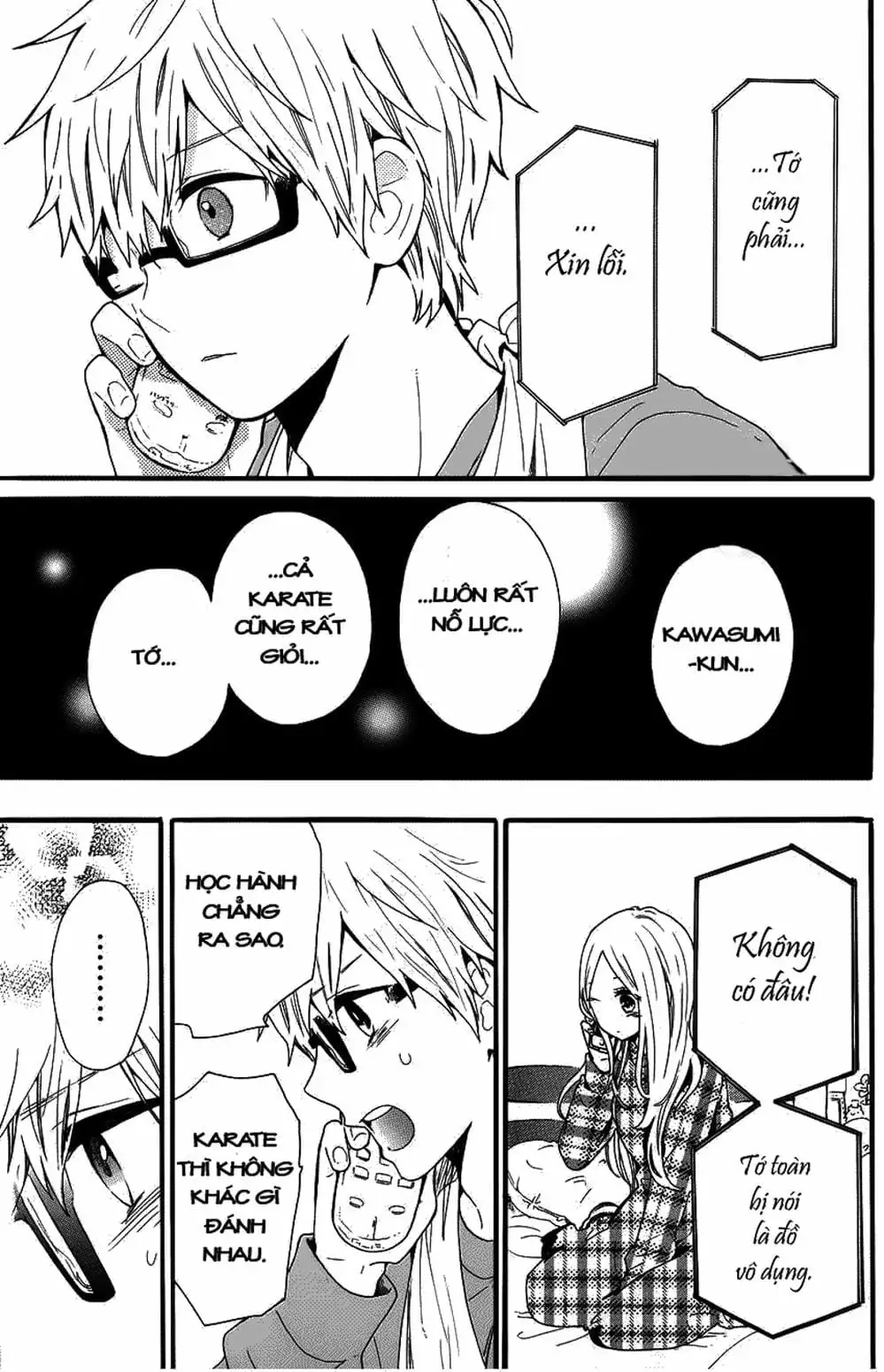 Truyện Tranh Tình Yêu Tuổi Teen Ngọt Ngào - Hibi Chouchou trang 4