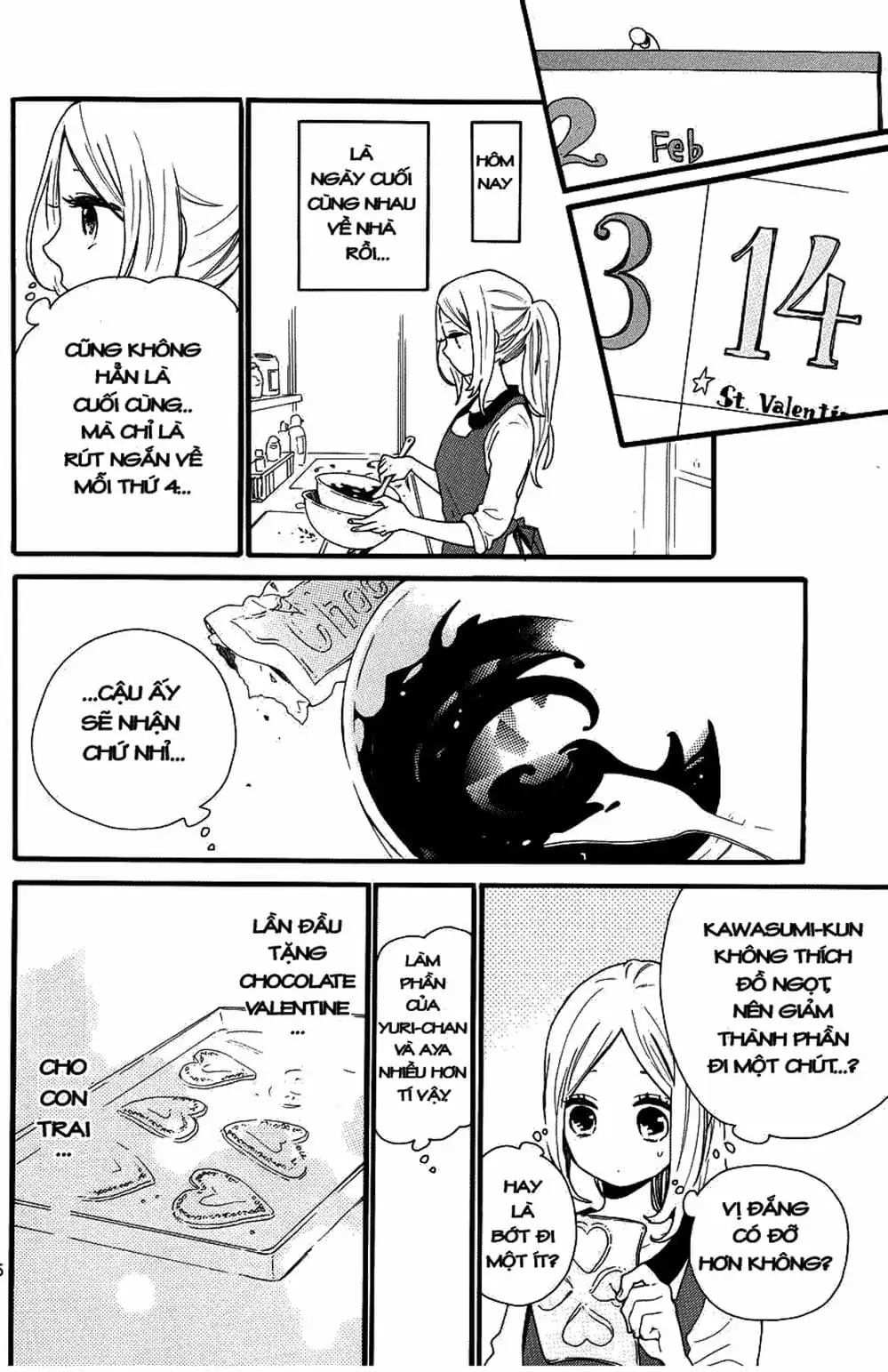 Truyện Tranh Tình Yêu Tuổi Teen Ngọt Ngào - Hibi Chouchou trang 4