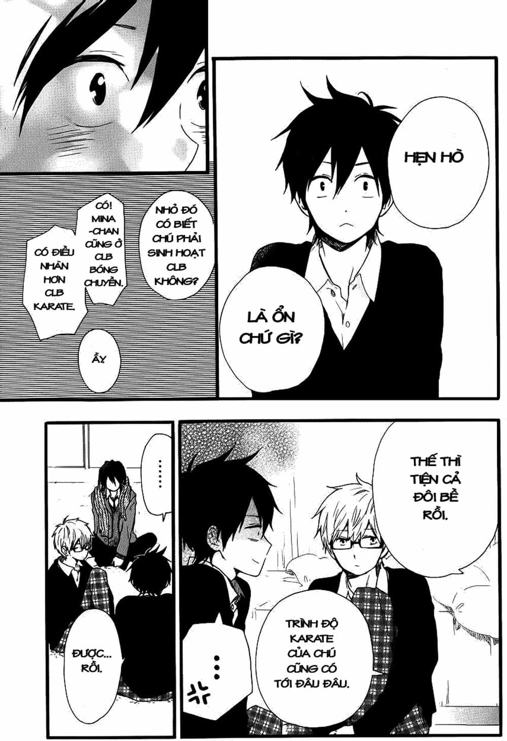 Truyện Tranh Tình Yêu Tuổi Teen Ngọt Ngào - Hibi Chouchou trang 4