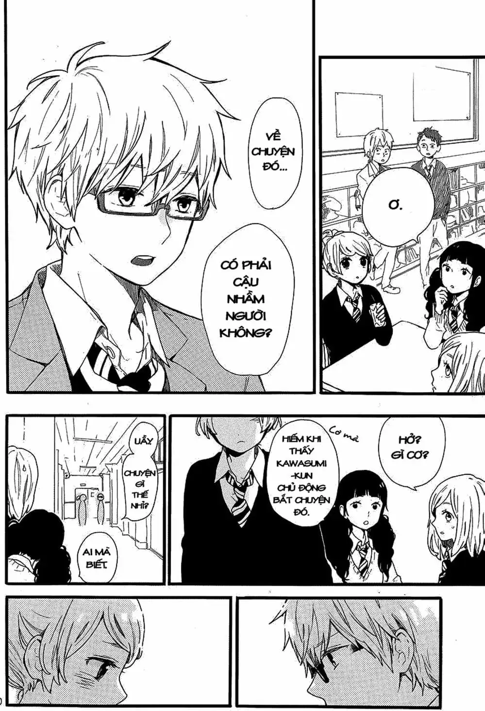 Truyện Tranh Tình Yêu Tuổi Teen Ngọt Ngào - Hibi Chouchou trang 4