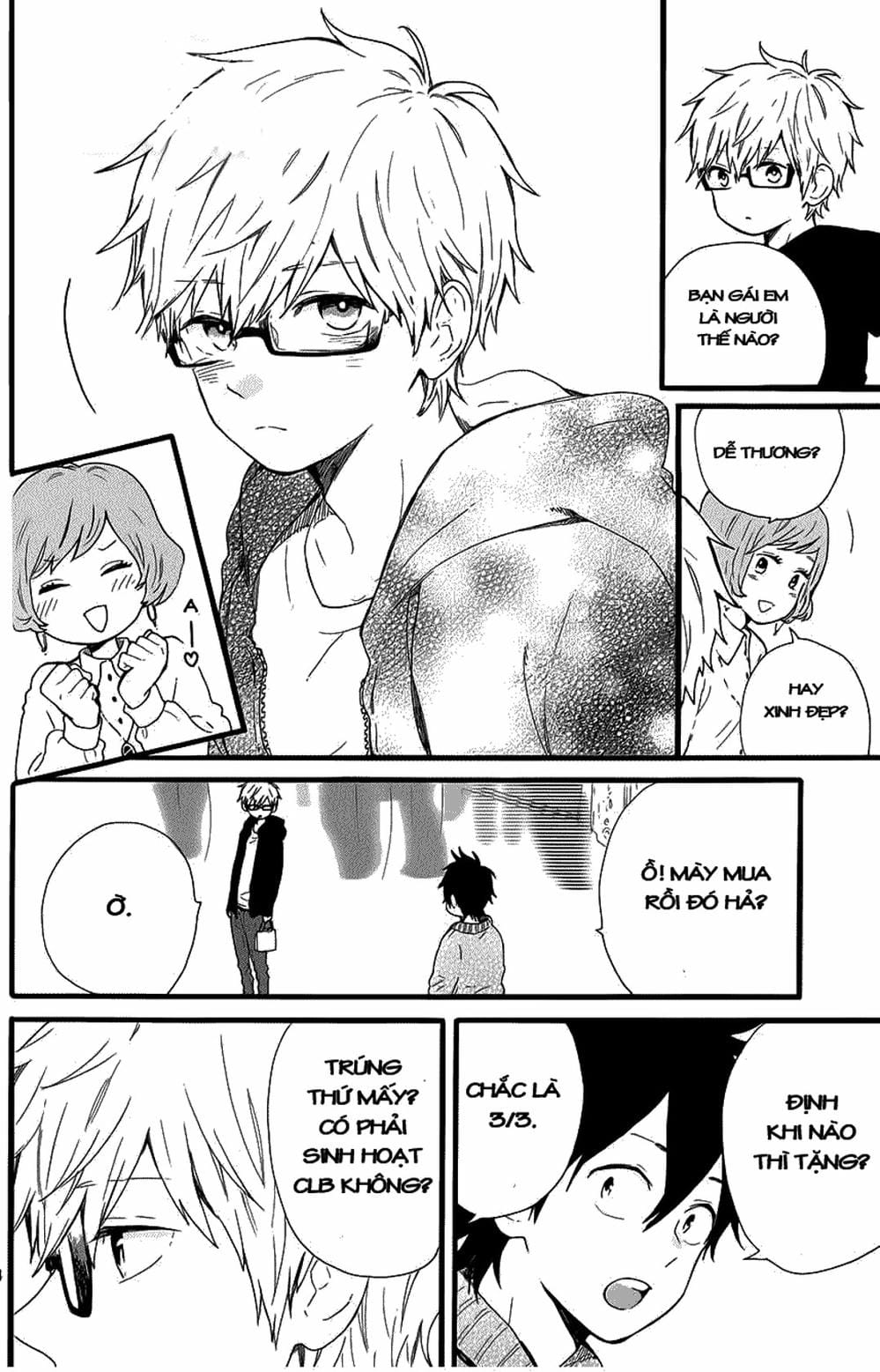 Truyện Tranh Tình Yêu Tuổi Teen Ngọt Ngào - Hibi Chouchou trang 4