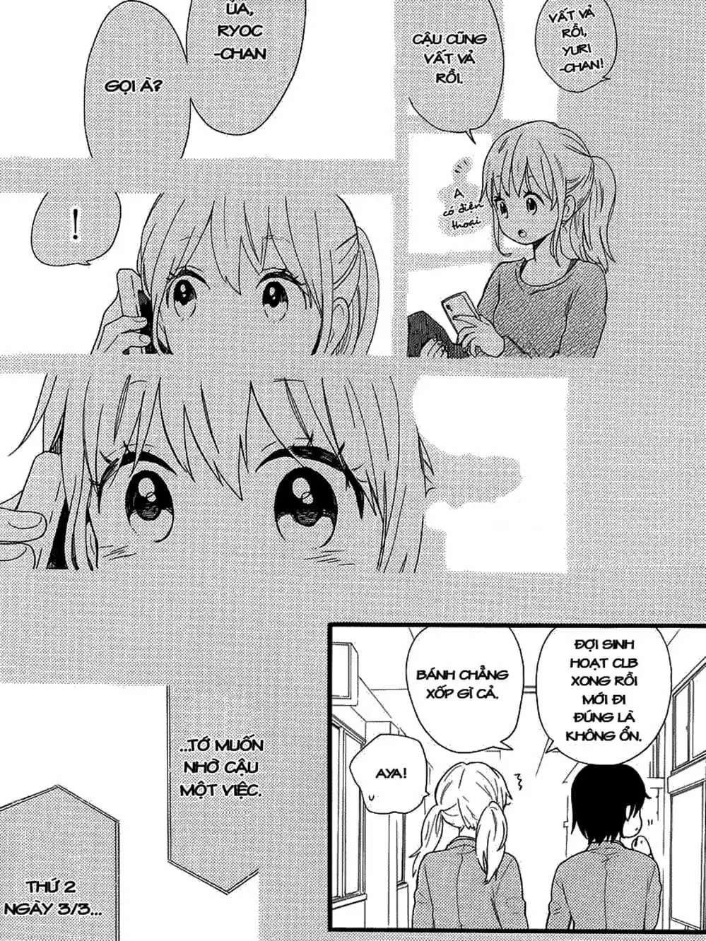 Truyện Tranh Tình Yêu Tuổi Teen Ngọt Ngào - Hibi Chouchou trang 4