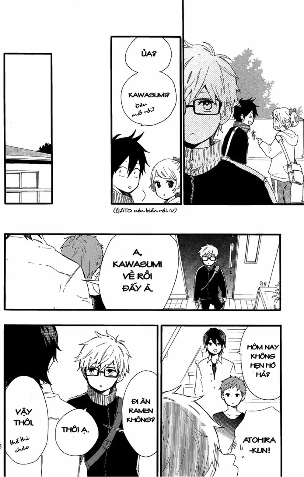 Truyện Tranh Tình Yêu Tuổi Teen Ngọt Ngào - Hibi Chouchou trang 4