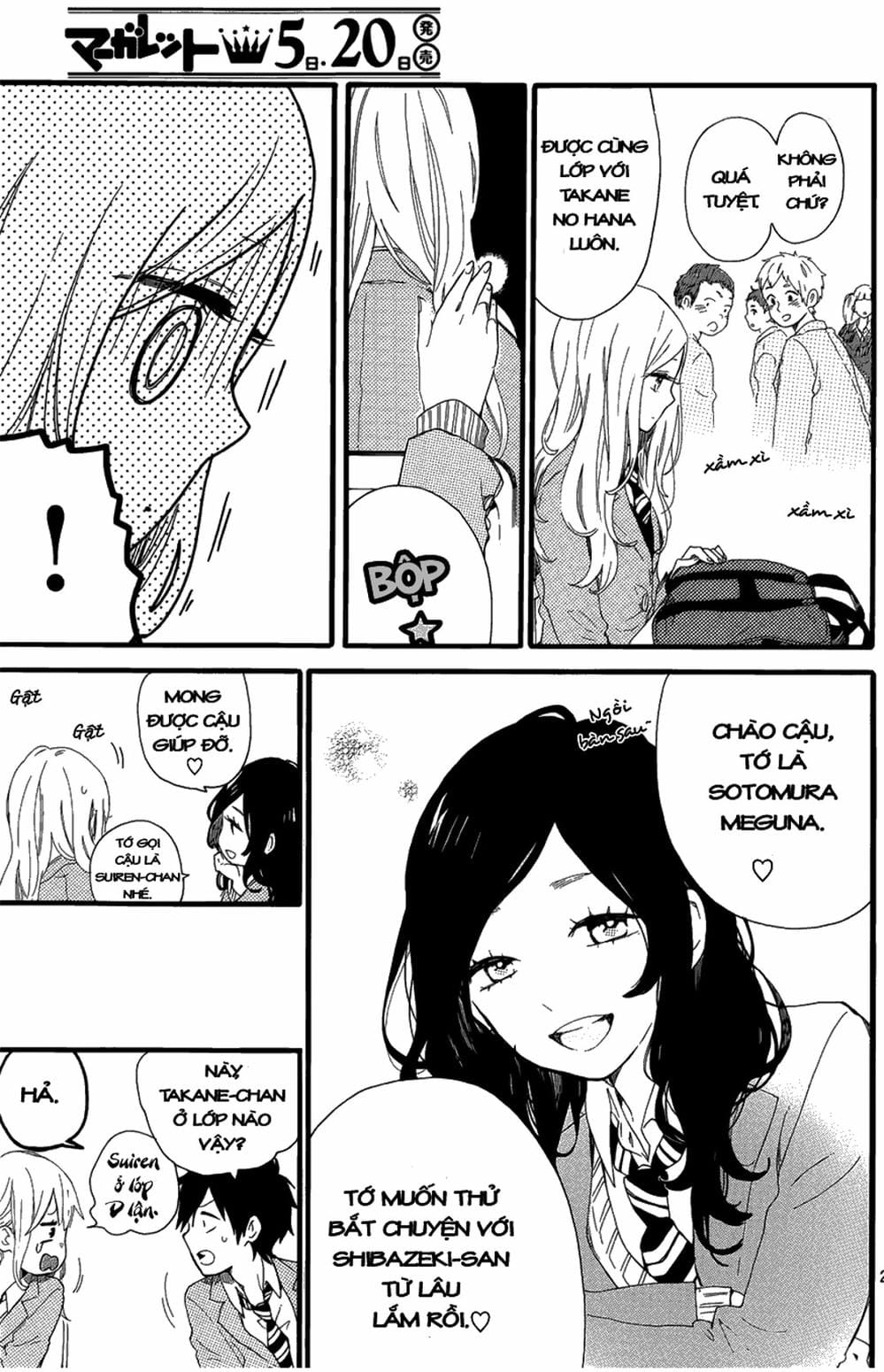 Truyện Tranh Tình Yêu Tuổi Teen Ngọt Ngào - Hibi Chouchou trang 4