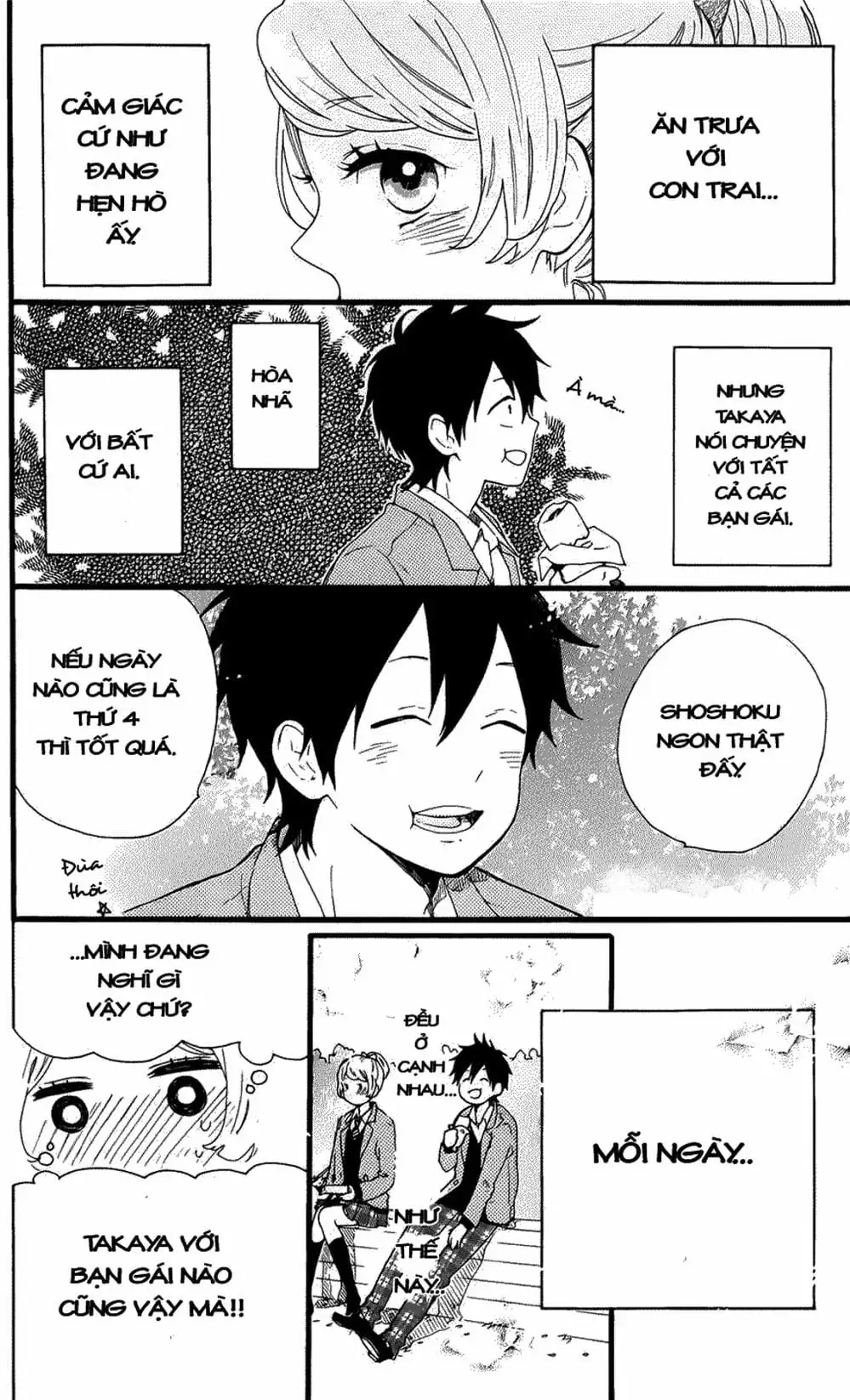 Truyện Tranh Tình Yêu Tuổi Teen Ngọt Ngào - Hibi Chouchou trang 4