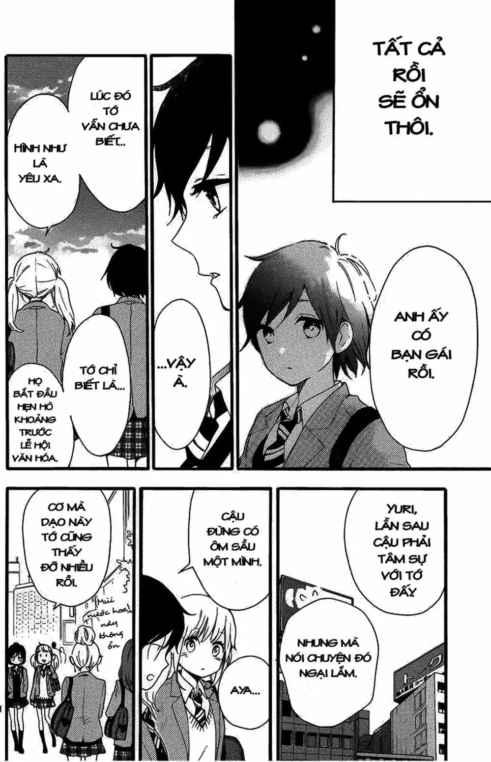 Truyện Tranh Tình Yêu Tuổi Teen Ngọt Ngào - Hibi Chouchou trang 4