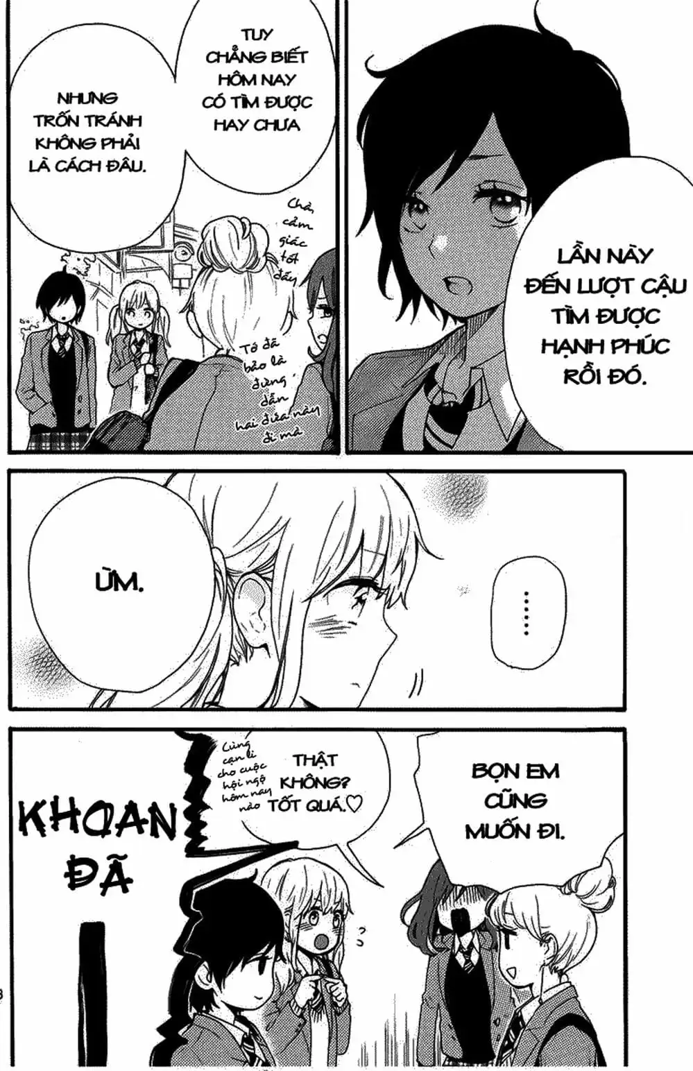 Truyện Tranh Tình Yêu Tuổi Teen Ngọt Ngào - Hibi Chouchou trang 4