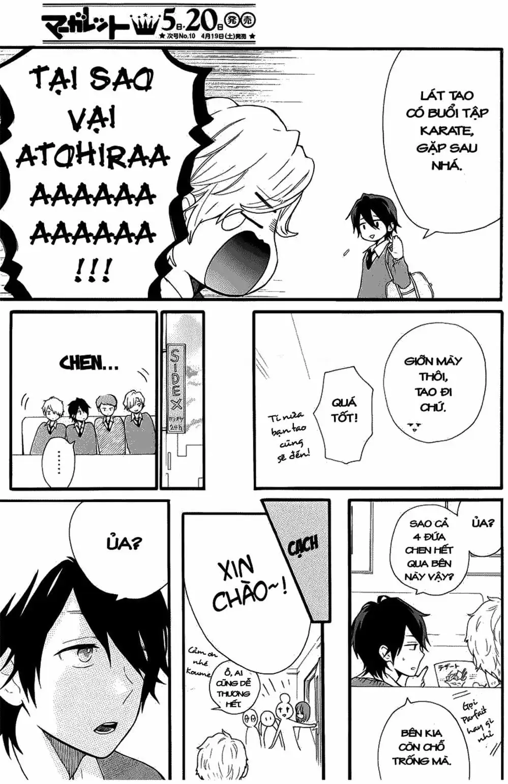 Truyện Tranh Tình Yêu Tuổi Teen Ngọt Ngào - Hibi Chouchou trang 4