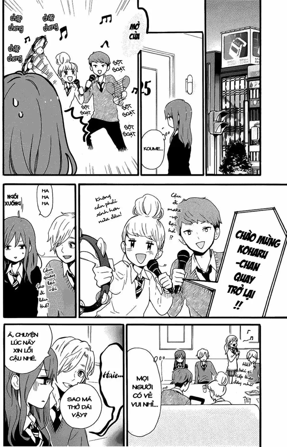 Truyện Tranh Tình Yêu Tuổi Teen Ngọt Ngào - Hibi Chouchou trang 4