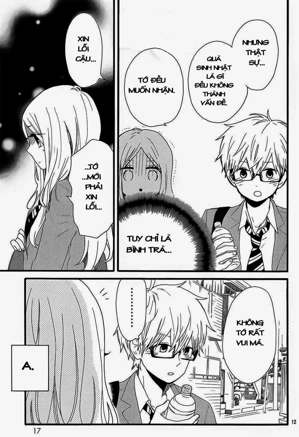 Truyện Tranh Tình Yêu Tuổi Teen Ngọt Ngào - Hibi Chouchou trang 4