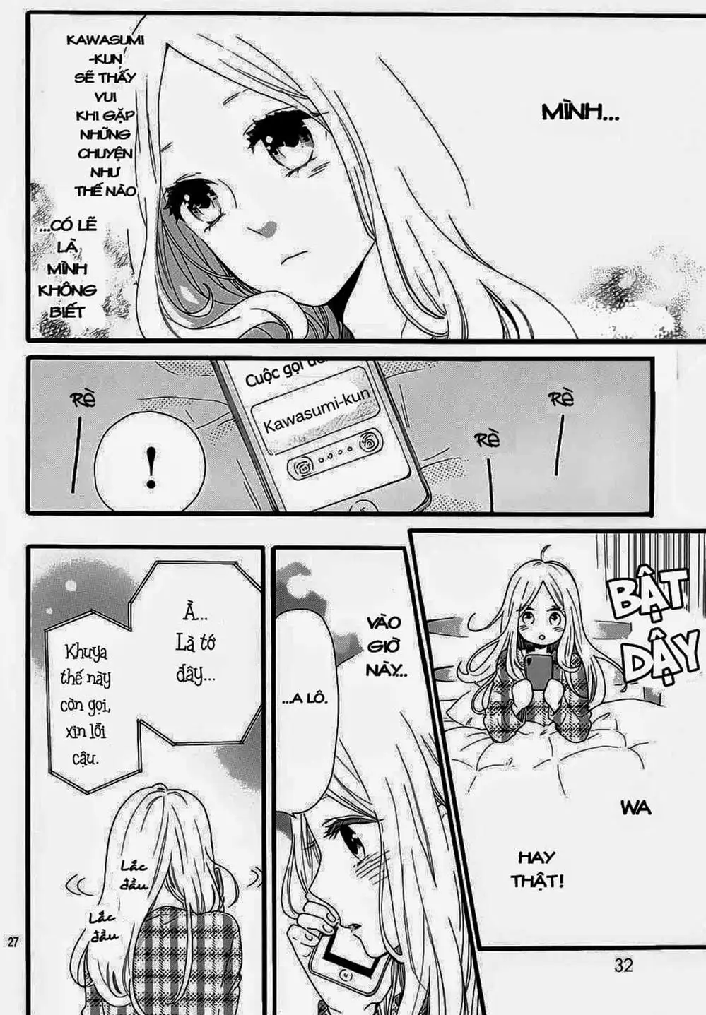 Truyện Tranh Tình Yêu Tuổi Teen Ngọt Ngào - Hibi Chouchou trang 4