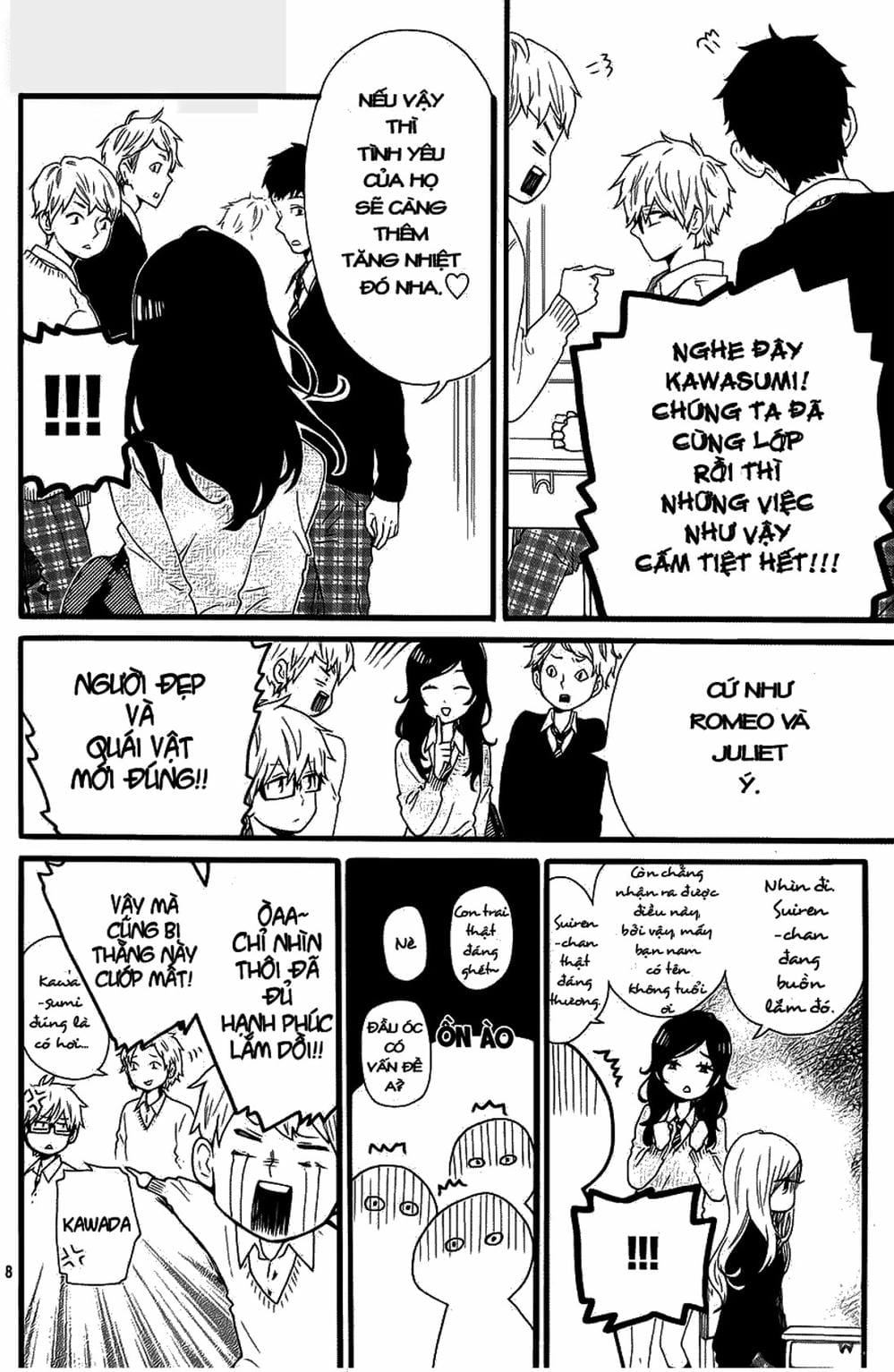 Truyện Tranh Tình Yêu Tuổi Teen Ngọt Ngào - Hibi Chouchou trang 4